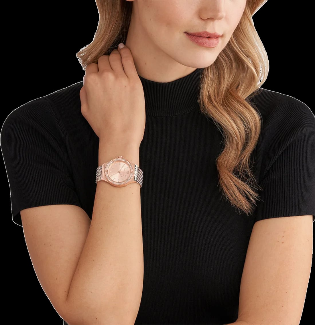 Montre Michael Kors MK7336 femme verso boîtier or rose