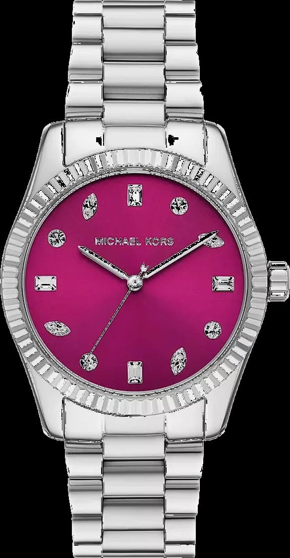 Montre Michael Kors MK7443 femme cadran fuchsia bracelet acier inoxydable
