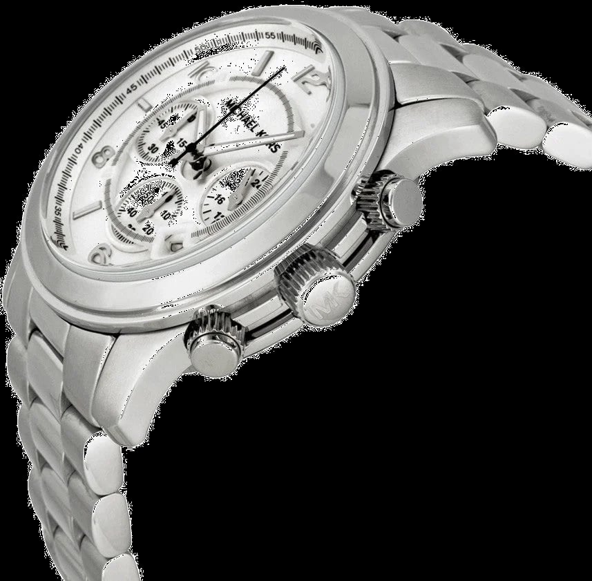Montre Michael Kors MK8086 unisexe détail cadran argent