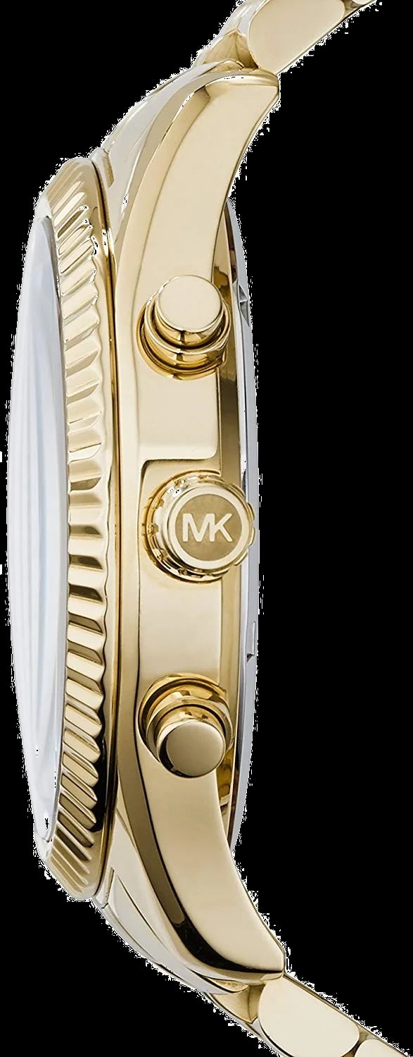Montre Michael Kors MK8286 profil bracelet acier or boucle déployante
