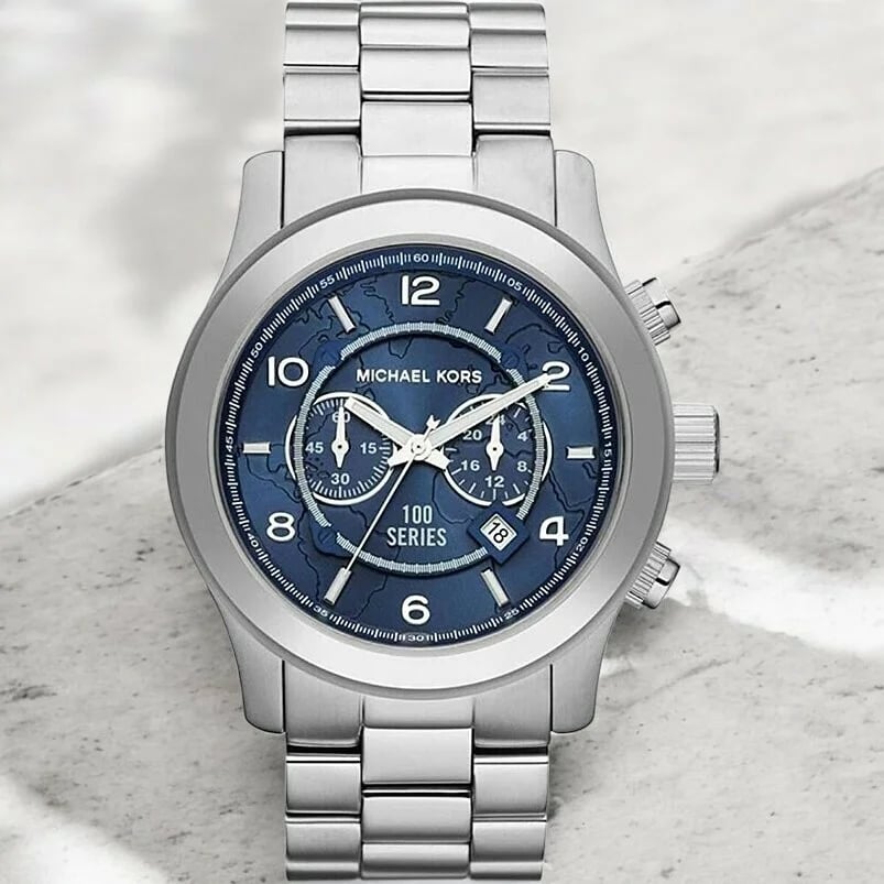 Montre Michael Kors MK8314 unisexe verso boîtier argent