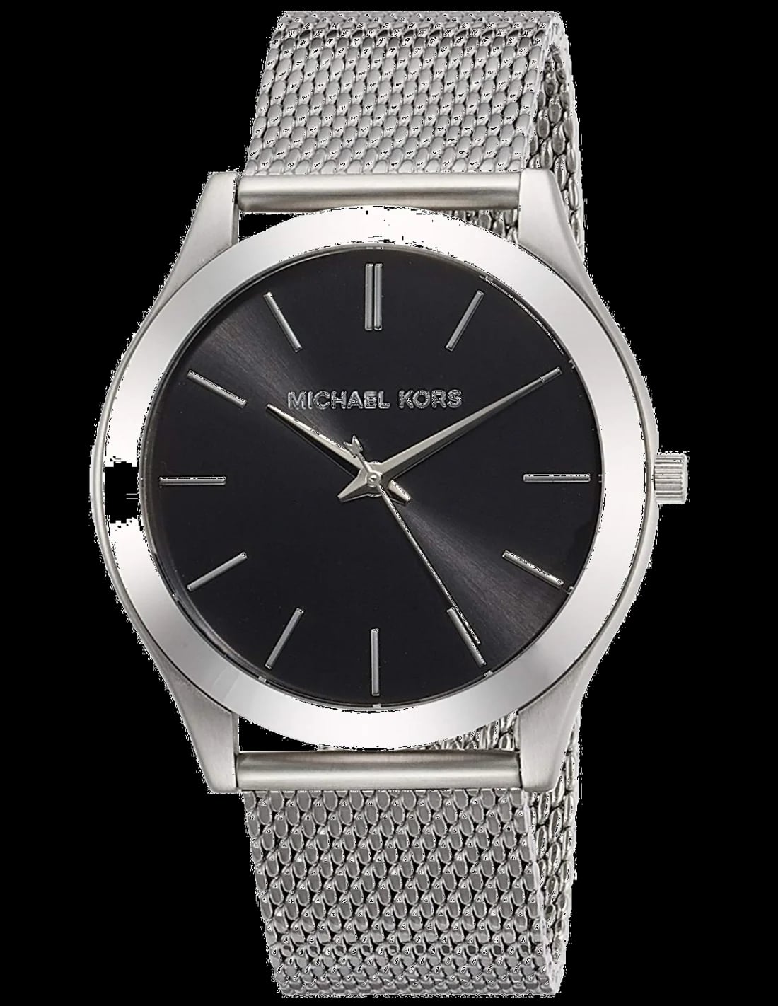 Montre Michael Kors MK8606 homme cadran noir bracelet acier