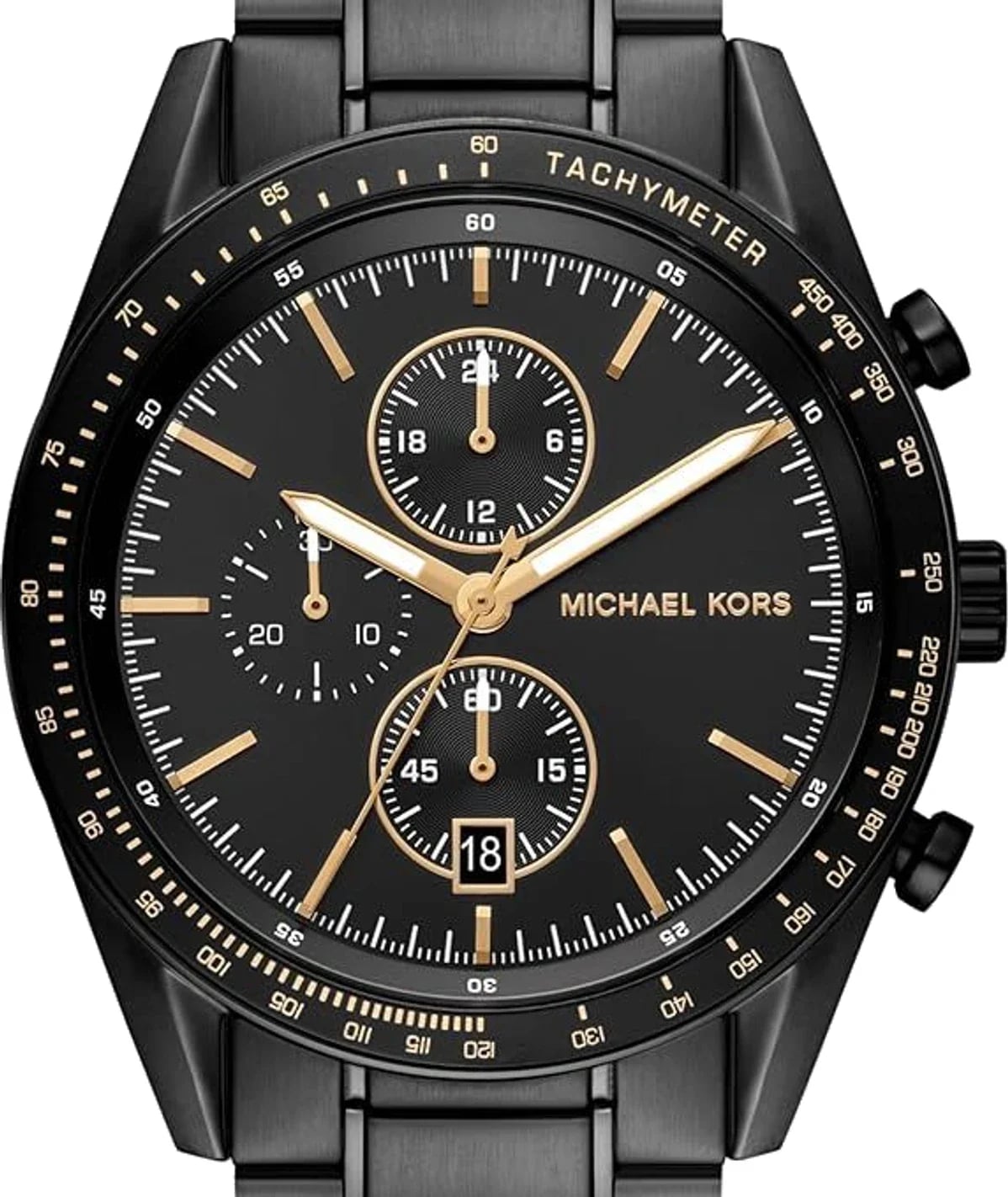 Montre Michael Kors MK9113 homme verso boîtier noir