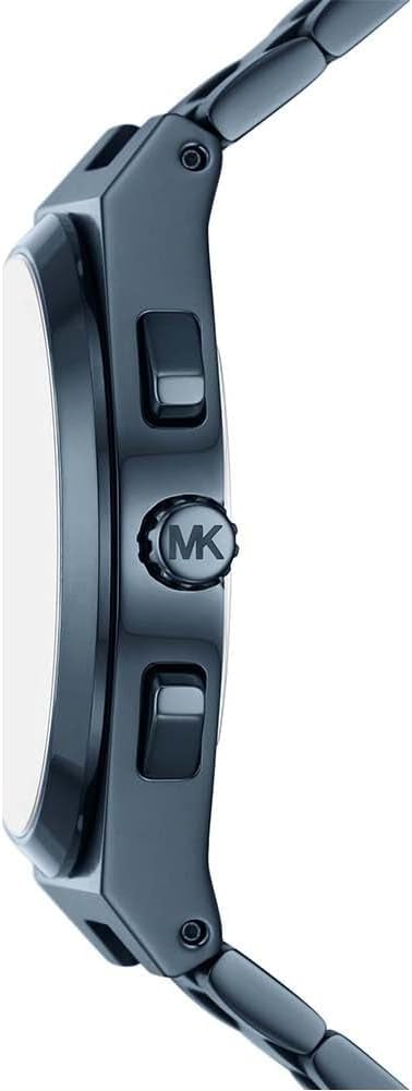 Montre Michael Kors MK9147 homme détail cadran bleu