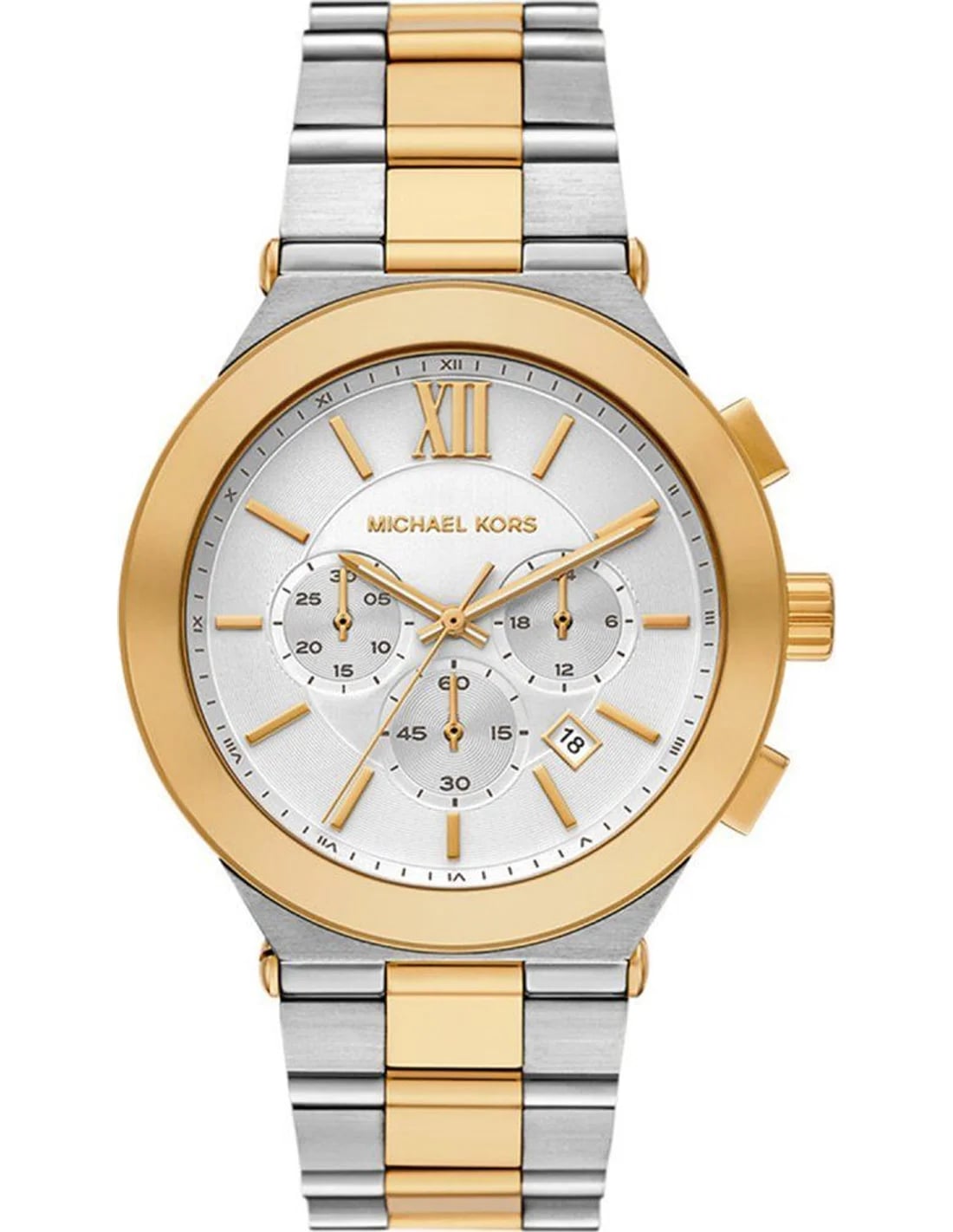 Montre Michael Kors MK9221 homme cadran argent bracelet acier