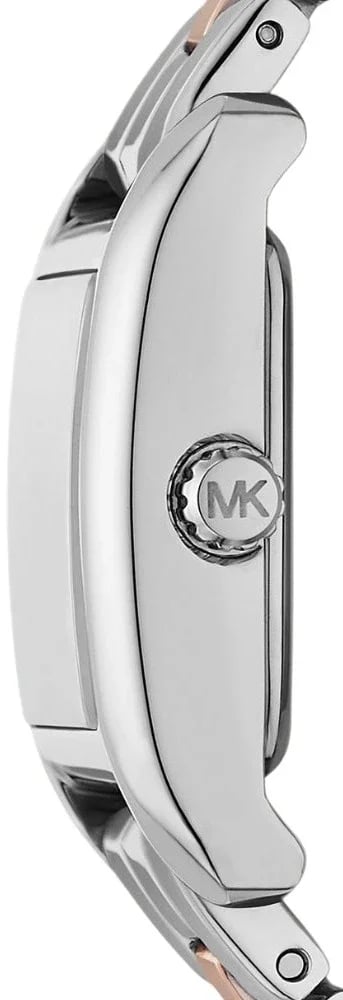 Montre Michael Kors MKO9015 femme détail cadran argent