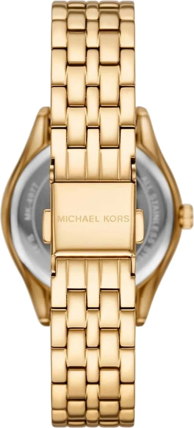 Montre Michael Kors MKO9017 femme détail cadran or