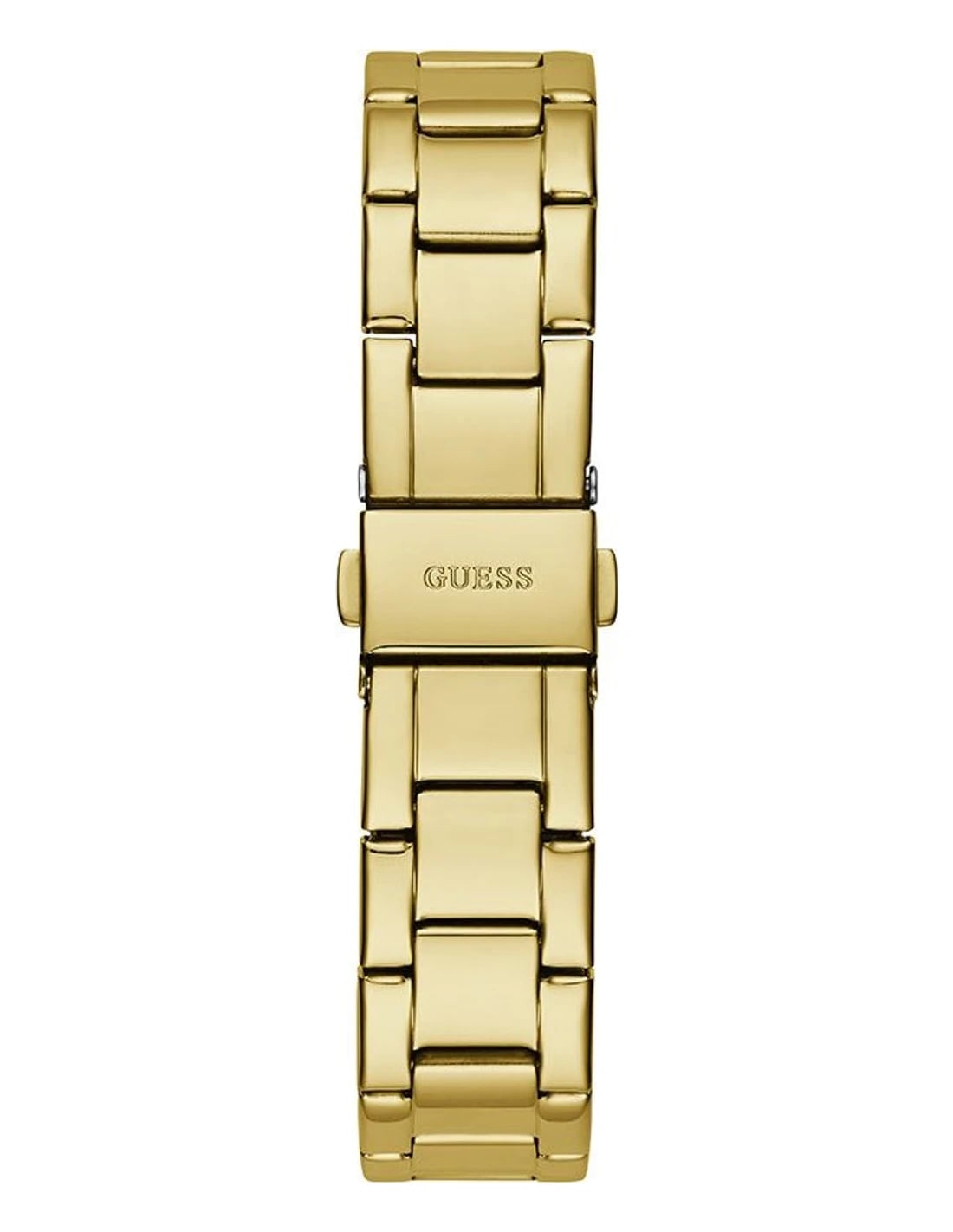 Montre Femme Guess Cosmic GW0465L5 dorée bracelet maillons acier vue 3