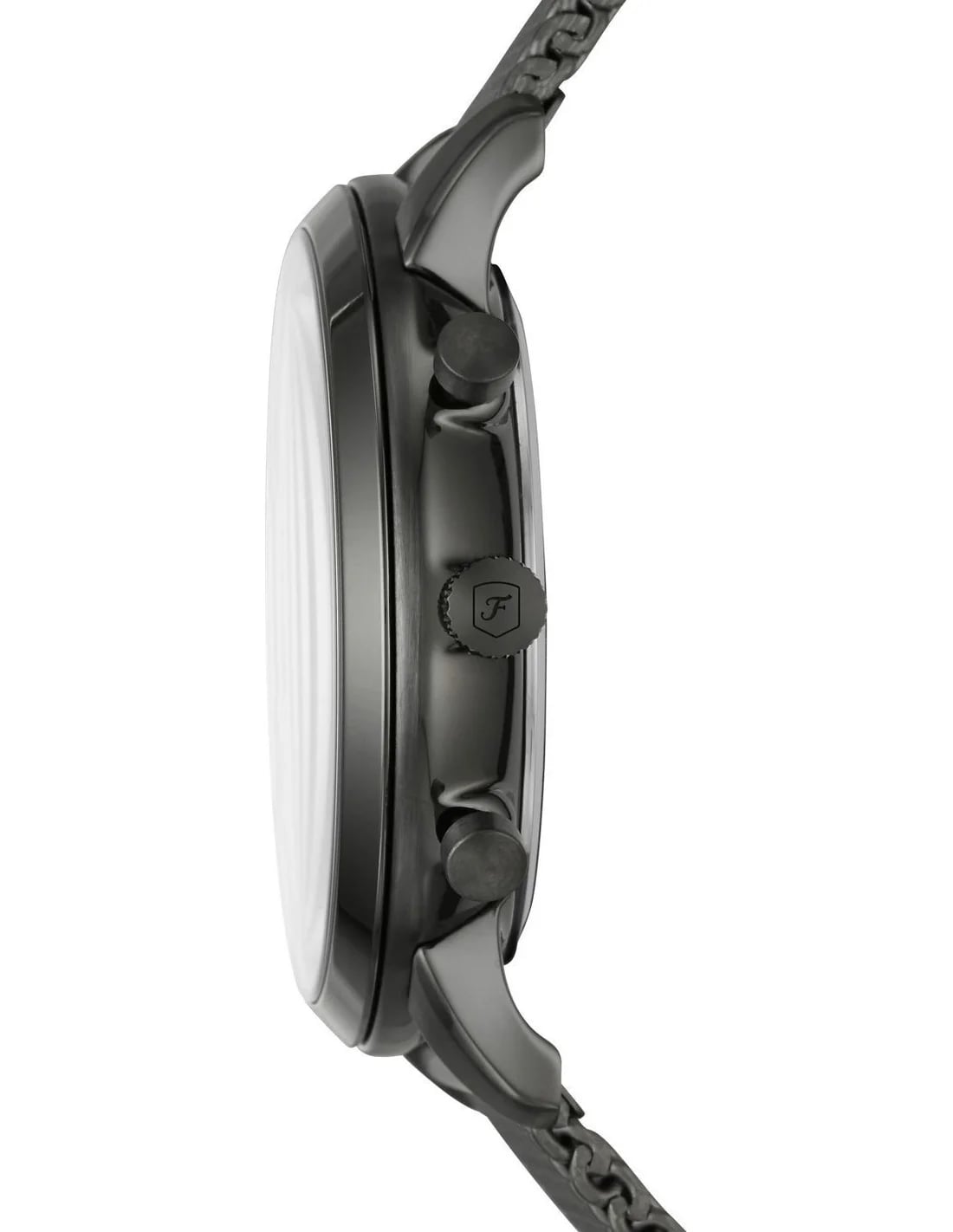 Montre Fossil FS5699 homme détail cadran noir