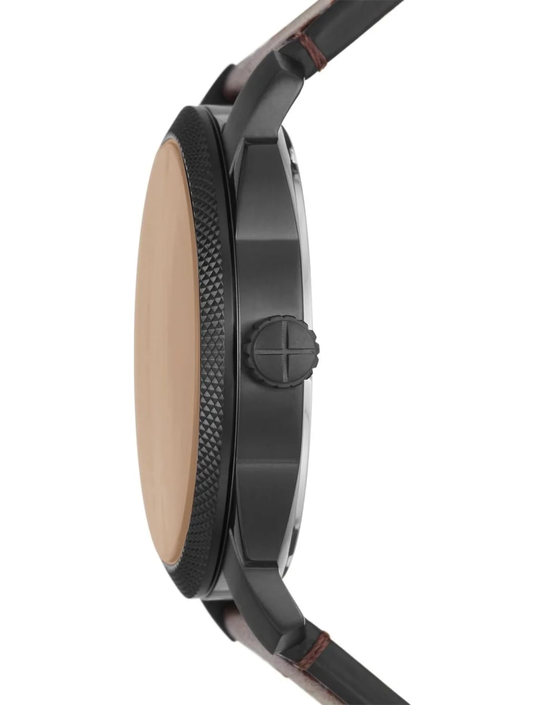 Montre Fossil FS5901 homme détail cadran noir