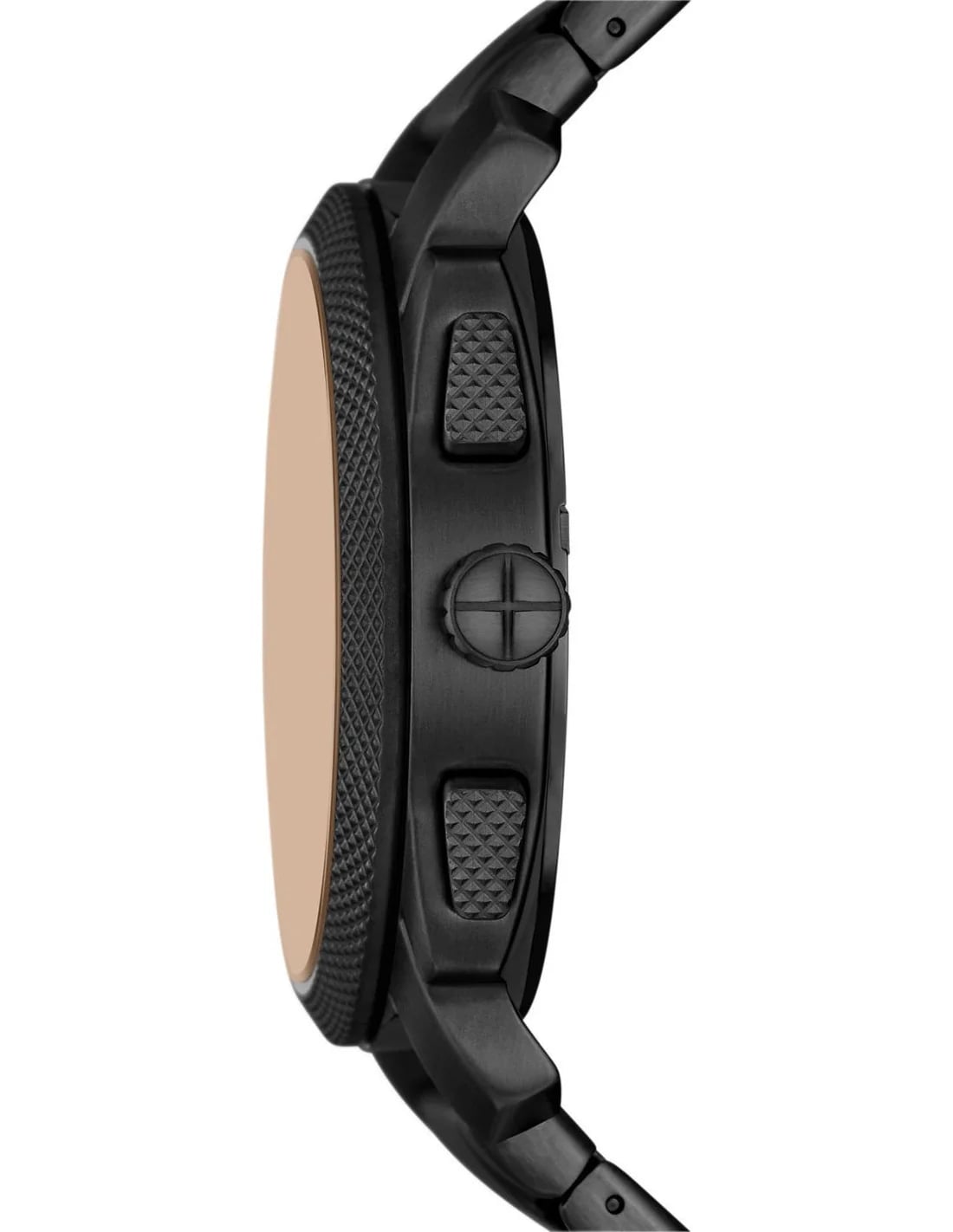 Montre Fossil FS6097 homme détail cadran marron