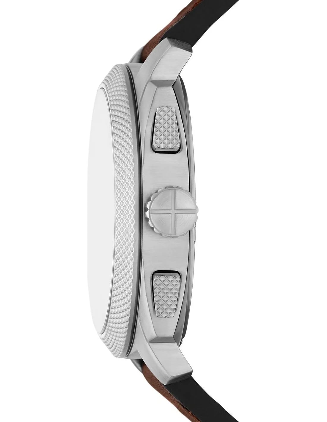 Montre Fossil FS6100 homme détail cadran vert
