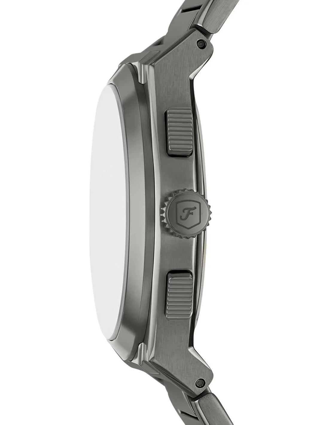 Montre Fossil FS6107 homme détail cadran gris