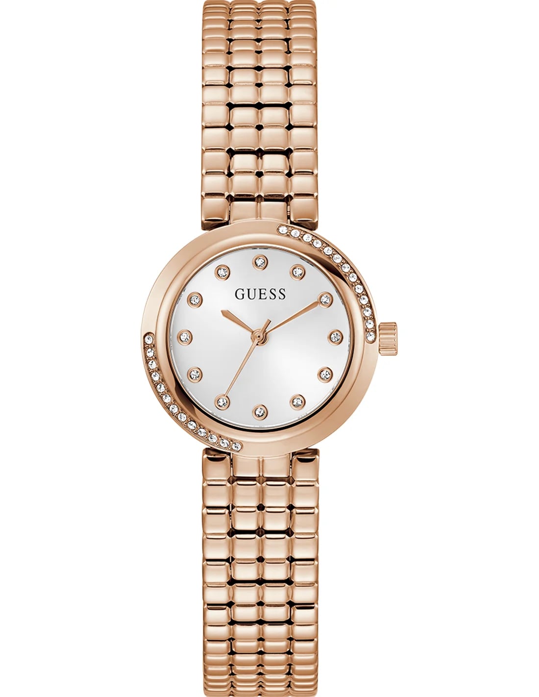 Montre Guess GW0930L3 femme cadran argent bracelet acier