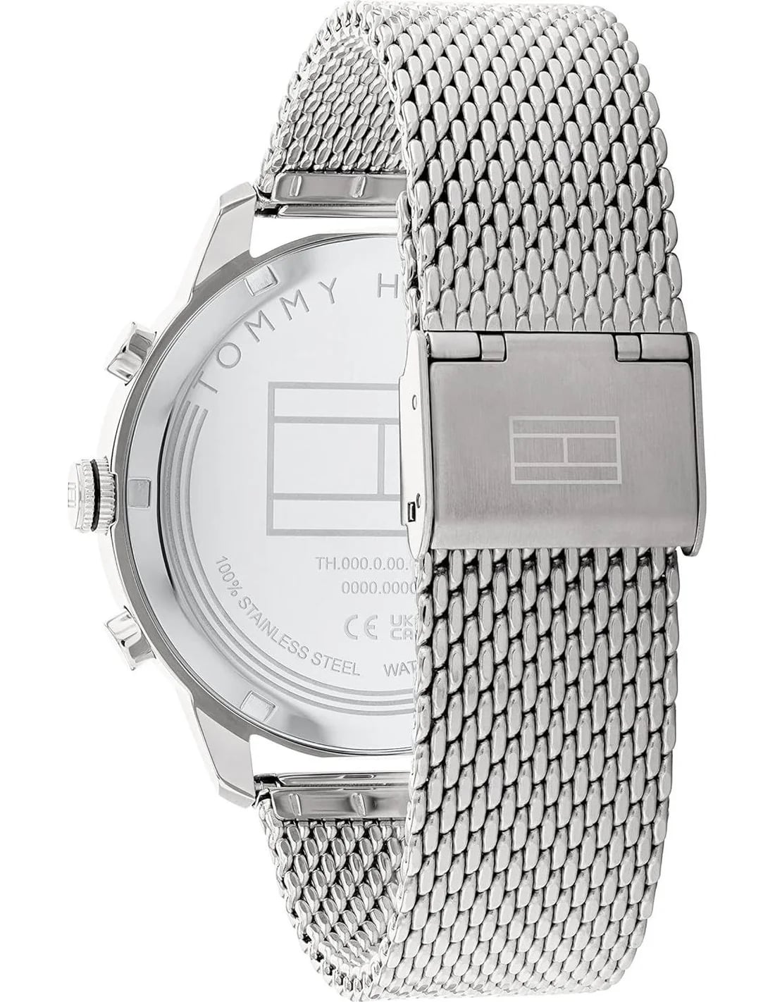 Montre Tommy Hilfiger 1710528 homme détail cadran noir