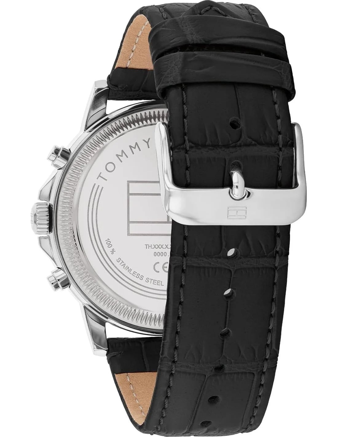 Montre Tommy Hilfiger 1710605 homme détail cadran noir