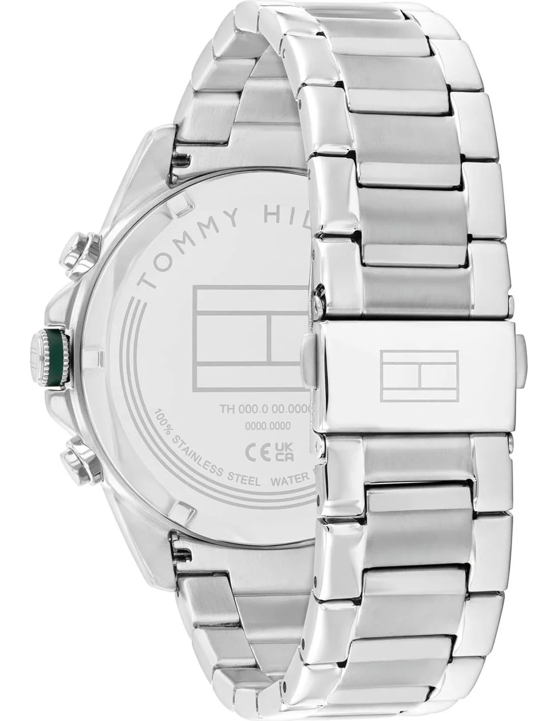 Montre Tommy Hilfiger 1710651 homme détail cadran vert