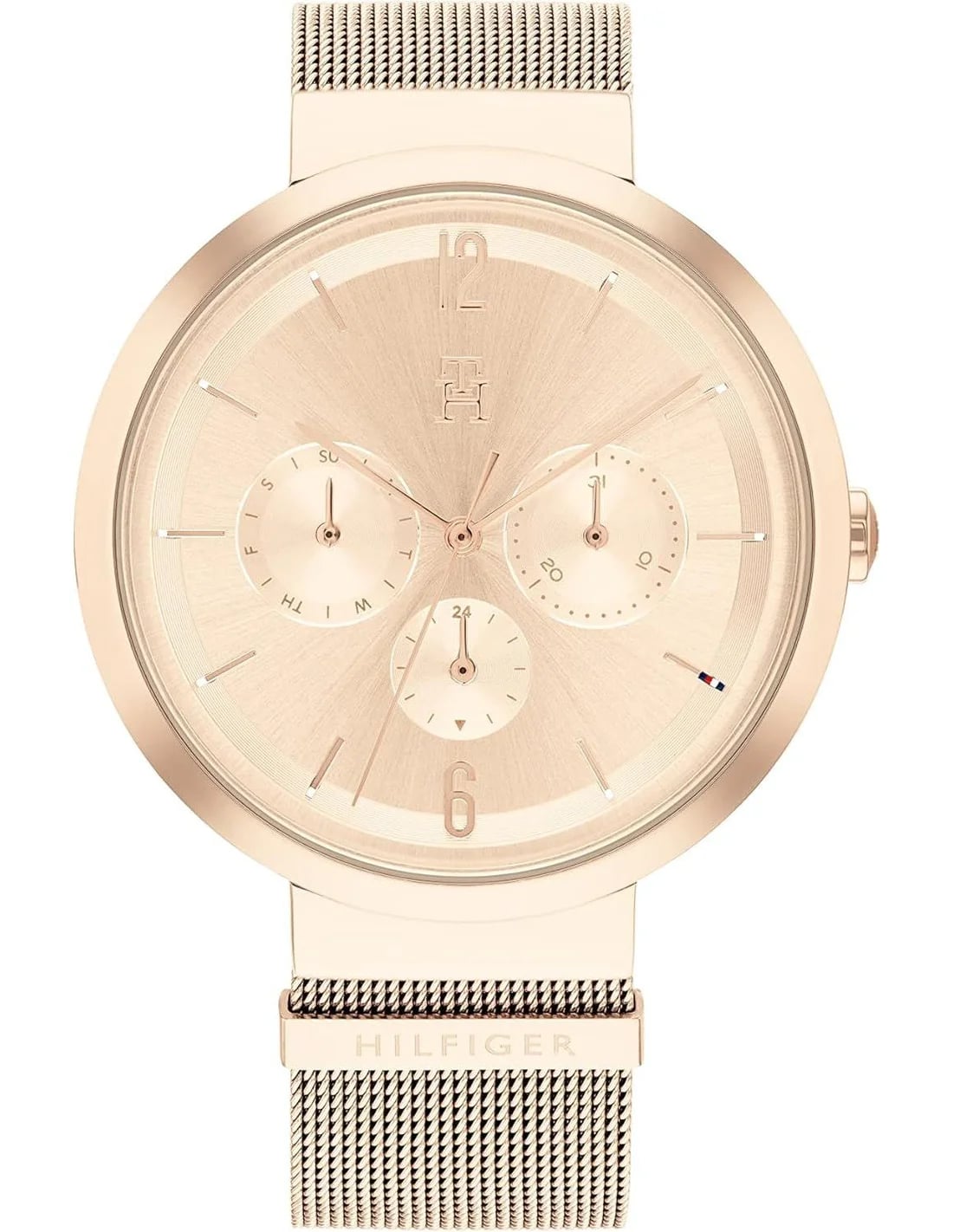 Montre Tommy Hilfiger 1782538 femme cadran rose bracelet acier