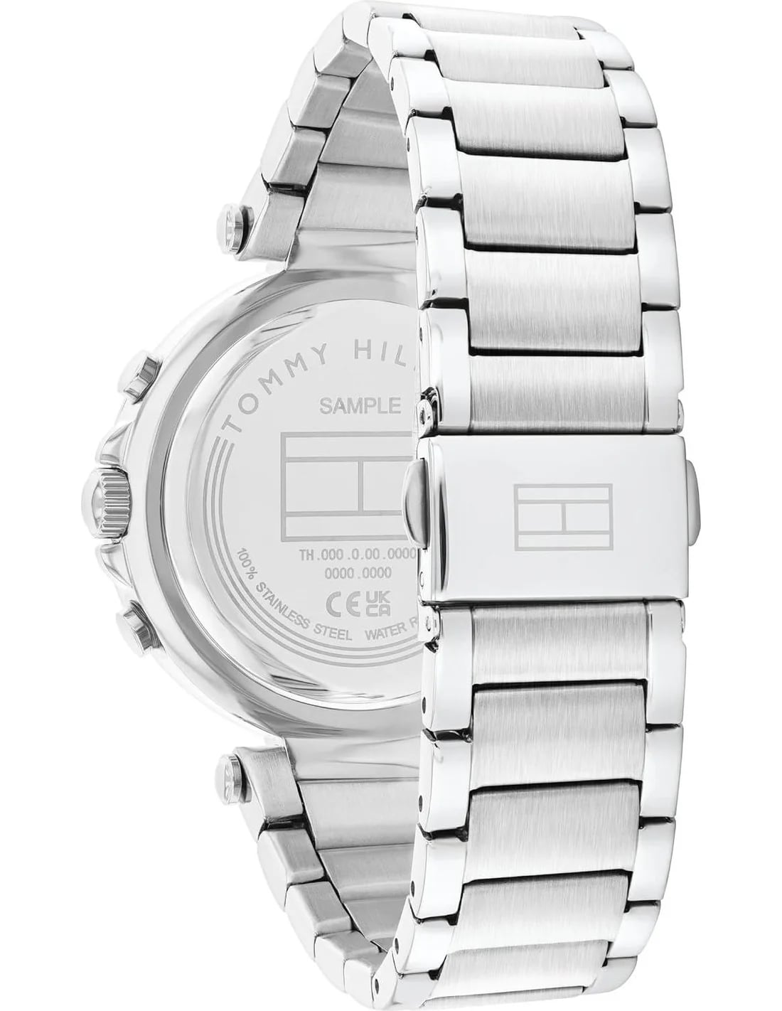Montre Tommy Hilfiger 1782701 femme détail cadran argent