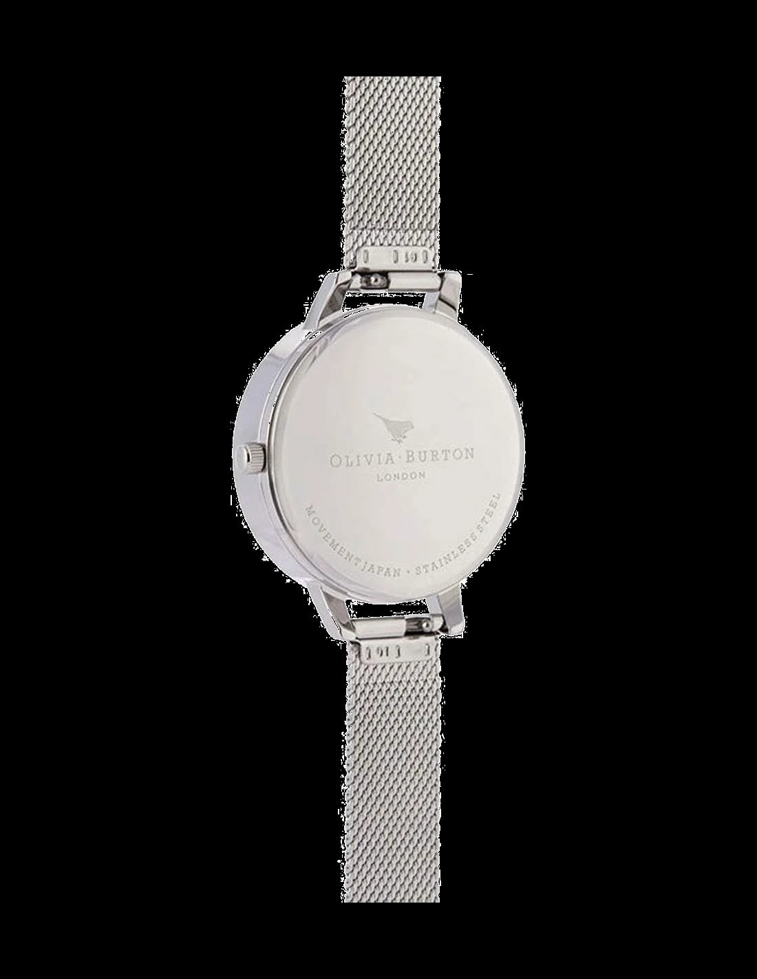 Montre Olivia Burton OB16BF18 femme détail cadran bleu