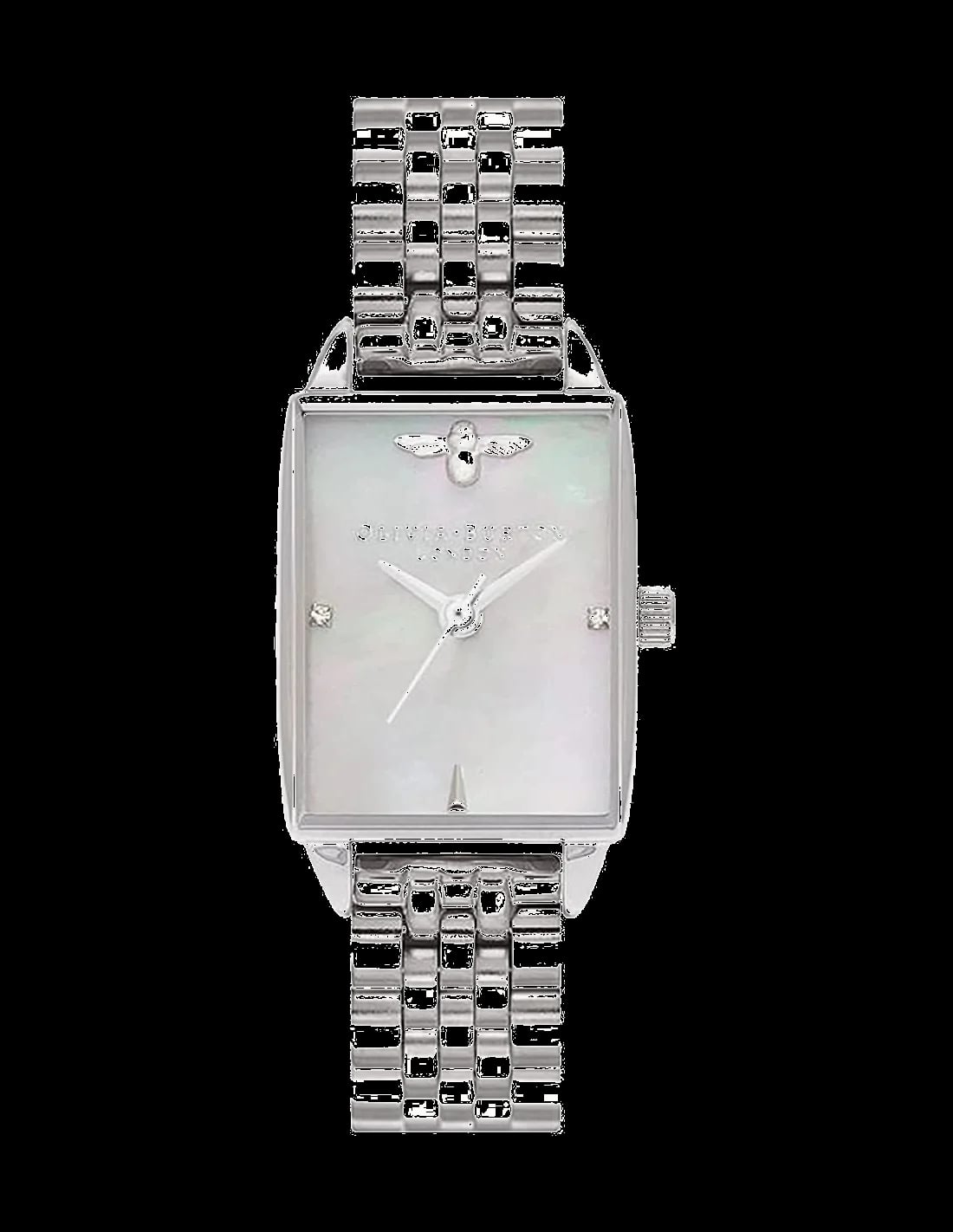 Montre Olivia Burton OB16BH03 femme cadran nacre bracelet acier inoxydable