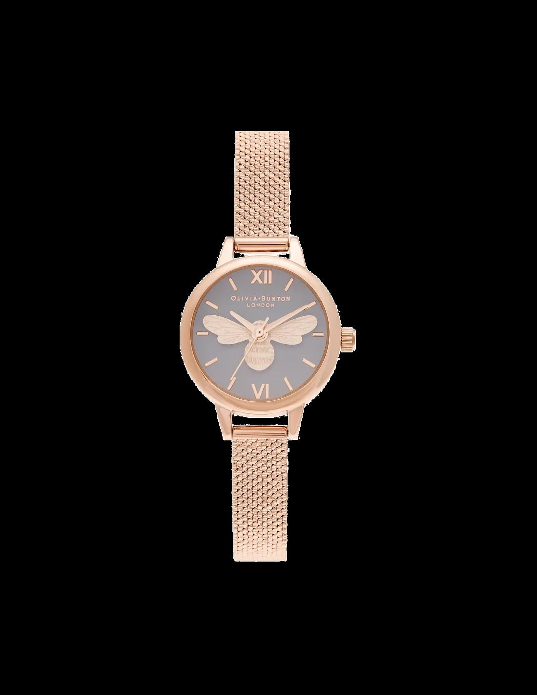 Montre Olivia Burton OB16MC54 femme cadran gris bracelet acier inoxydable