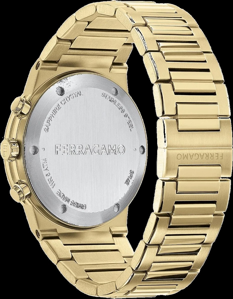 Montre Salvatore Ferragamo 611224 766037 homme vue de profil