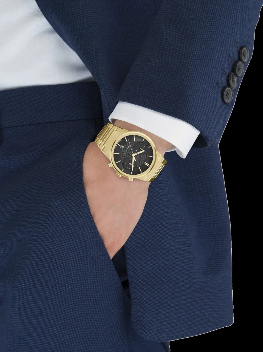 Montre Salvatore Ferragamo 611224 766037 homme verso boîtier