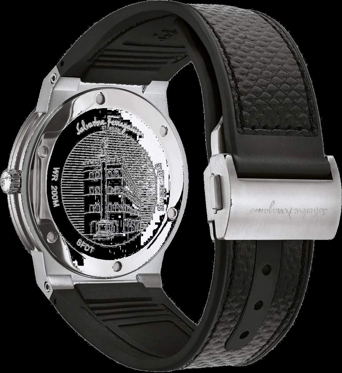 Montre Salvatore Ferragamo SFDT00619 homme vue de profil