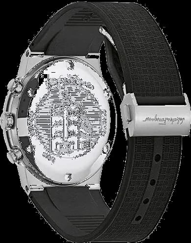 Montre Salvatore Ferragamo SFME00121 homme détail cadran noir
