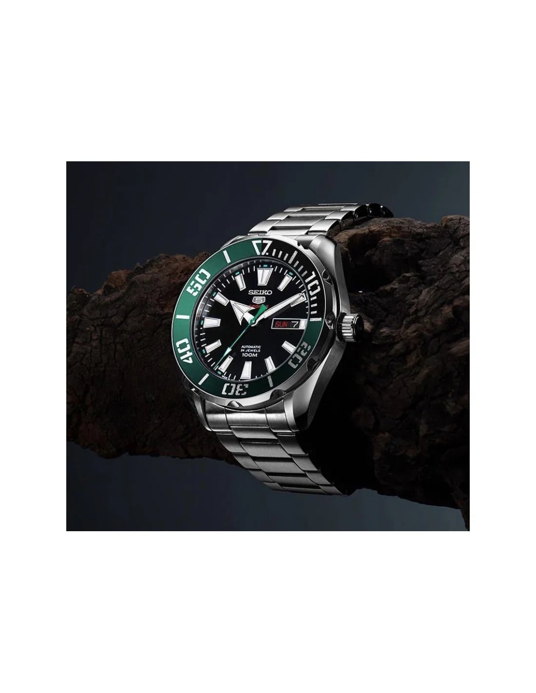 Montre Seiko SRPC53K1 homme verso boîtier argent
