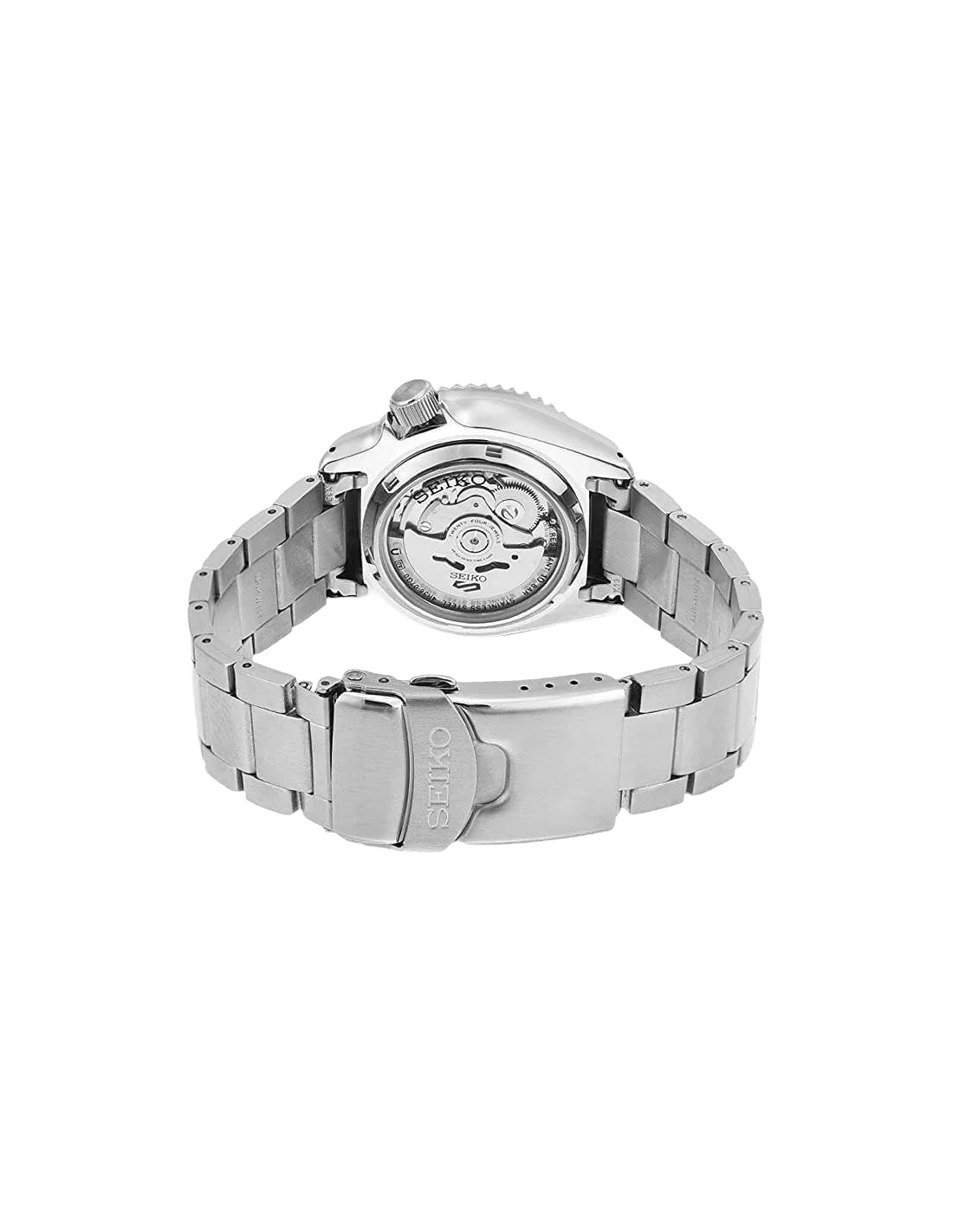 Montre Seiko SRPD51K1 homme verso boîtier argent