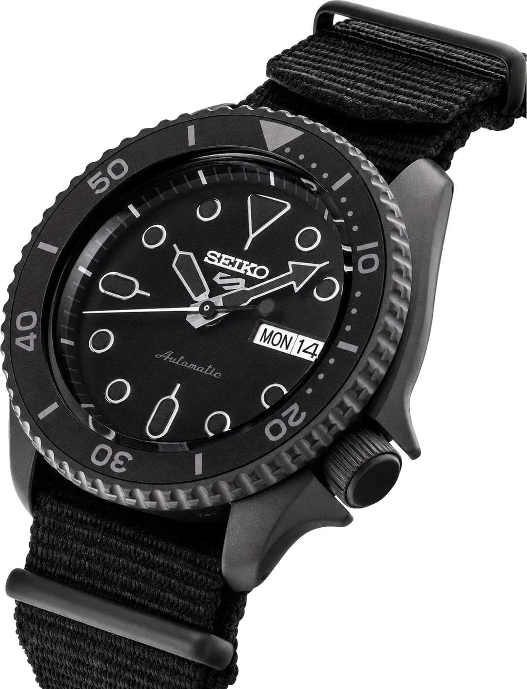 Montre Seiko SRPD79K1 homme vue de profil