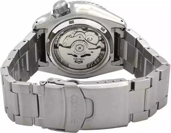 Montre Seiko SRPK67K1 homme détail cadran noir