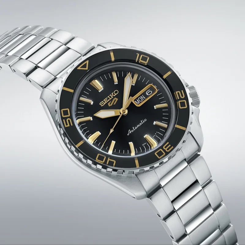 Montre Seiko SRPK99K1 homme vue de profil