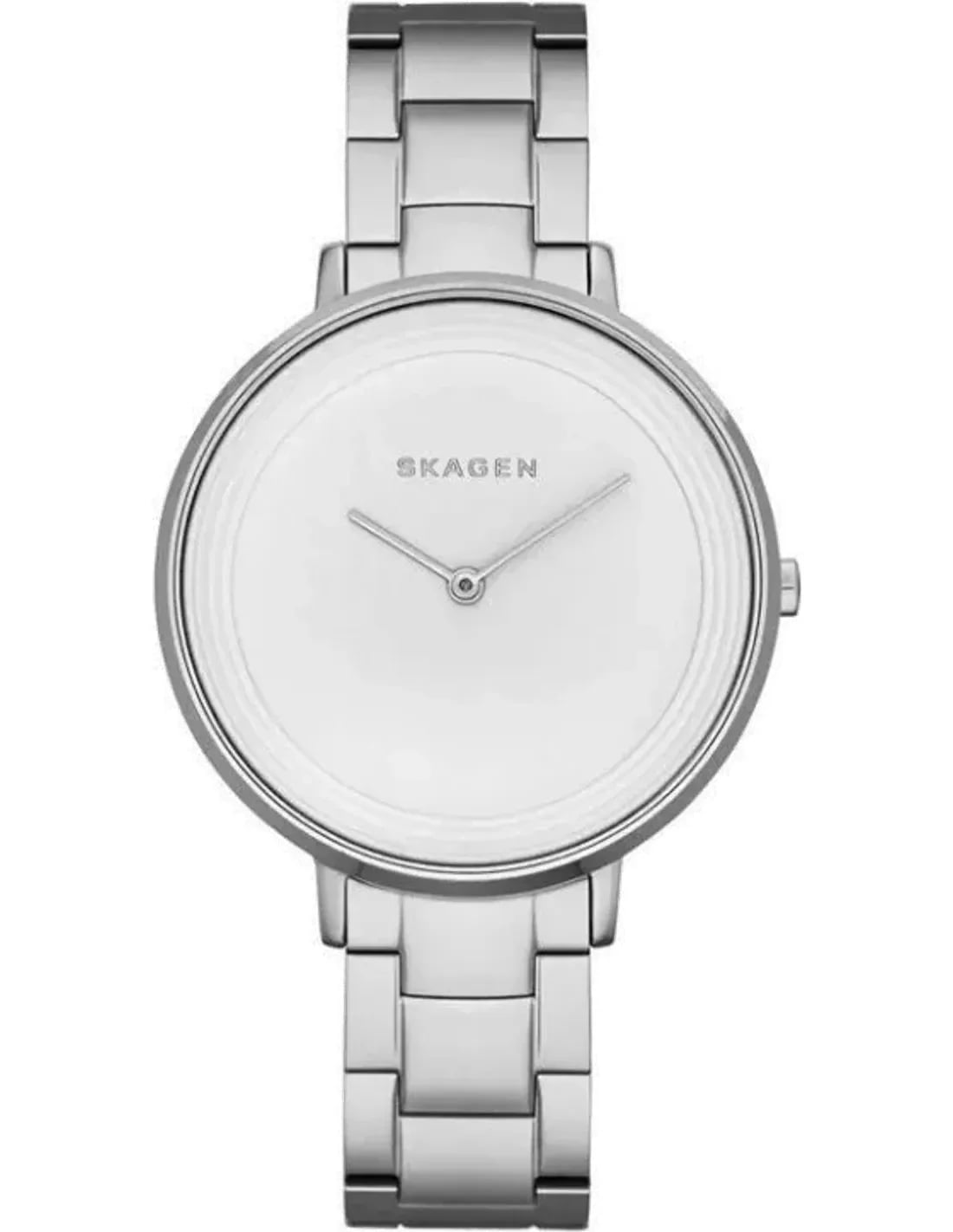 Montre Skagen SKW2329 femme cadran argent bracelet acier inoxydable