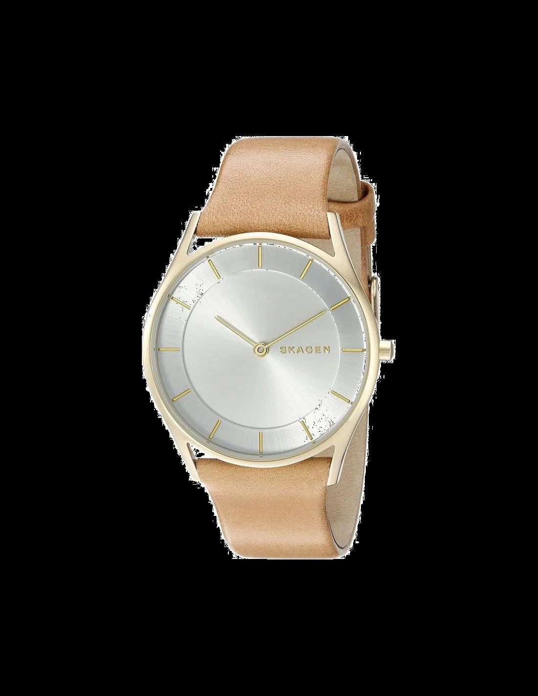 Montre Skagen SKW2344 femme cadran argent bracelet cuir