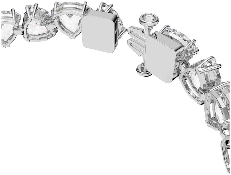 Swarovski Millenia 5622451 Trilliant Cut Crystal Rhodium Plated White Bracelet view 3