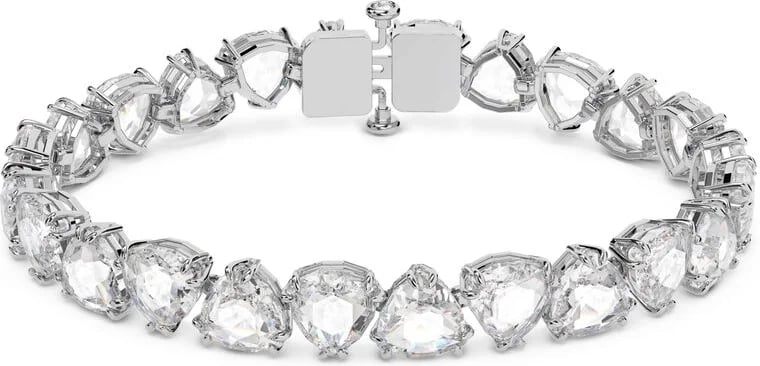 Swarovski Millenia 5622451 Trilliant Cut Crystal Rhodium Plated White Bracelet