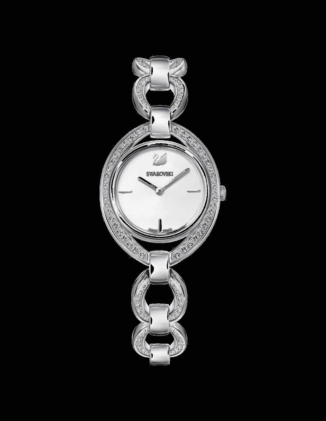 Montre Swarovski 5376815 femme cadran argent bracelet acier inoxydable