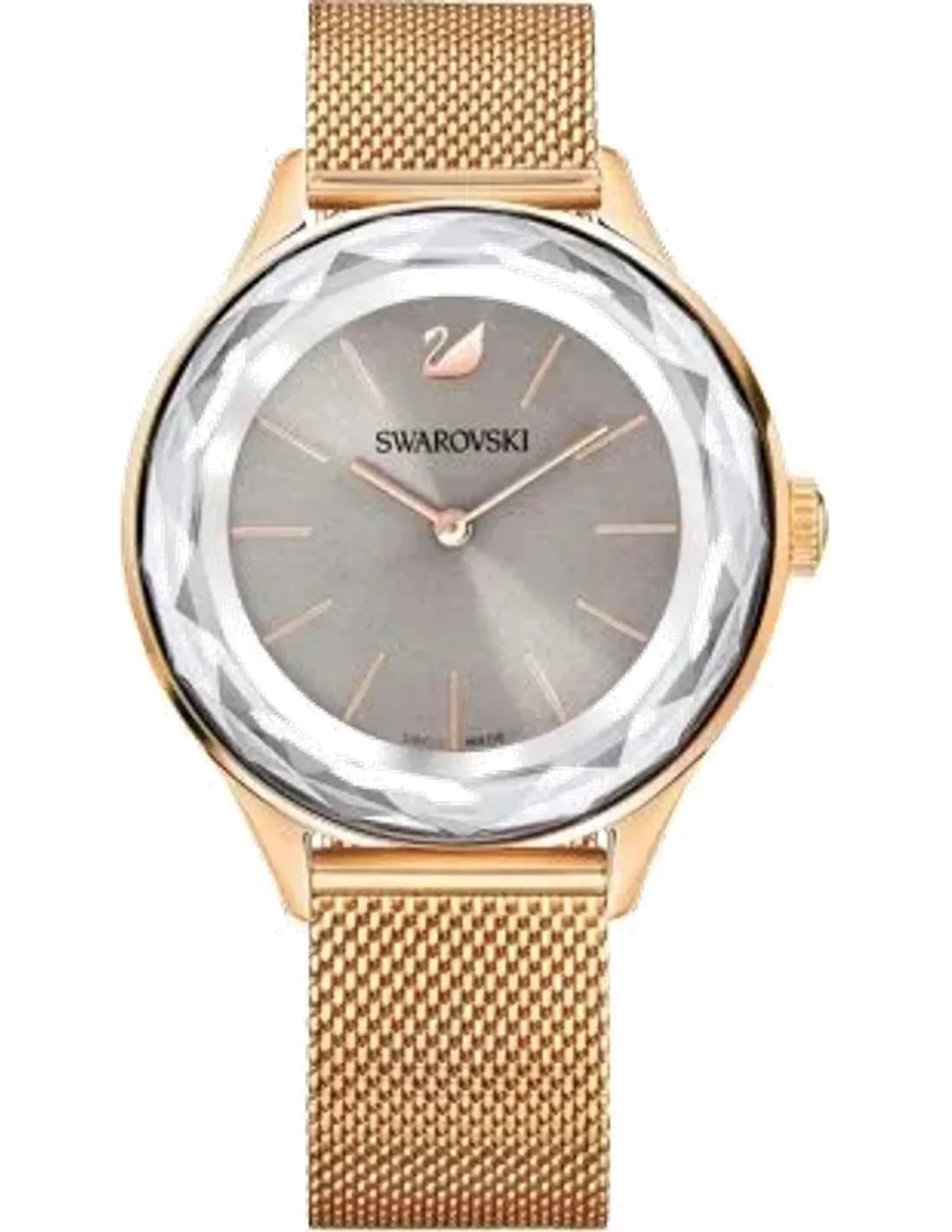 Montre Swarovski 5451634 femme cadran gris bracelet acier inoxydable