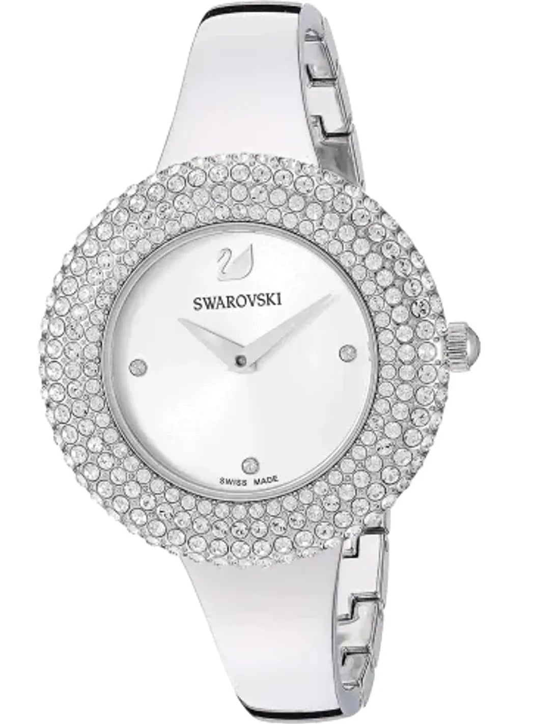 Montre Swarovski 5483853 femme cadran argent bracelet acier inoxydable