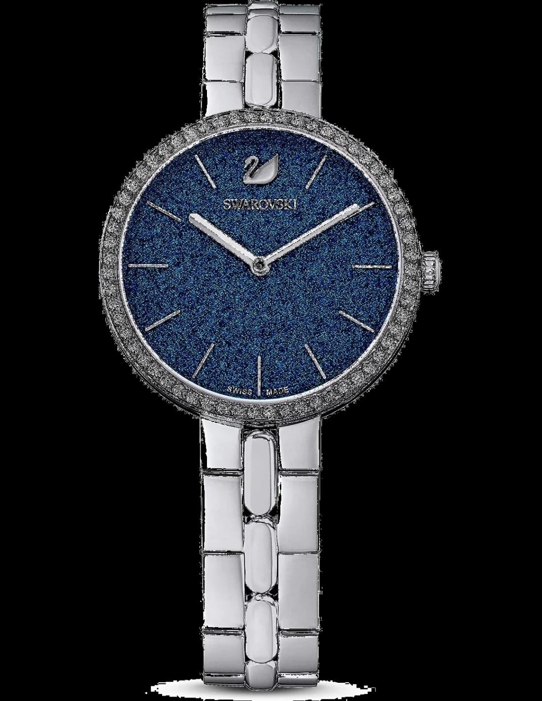 Montre Swarovski 5517790 femme cadran bleu bracelet acier inoxydable