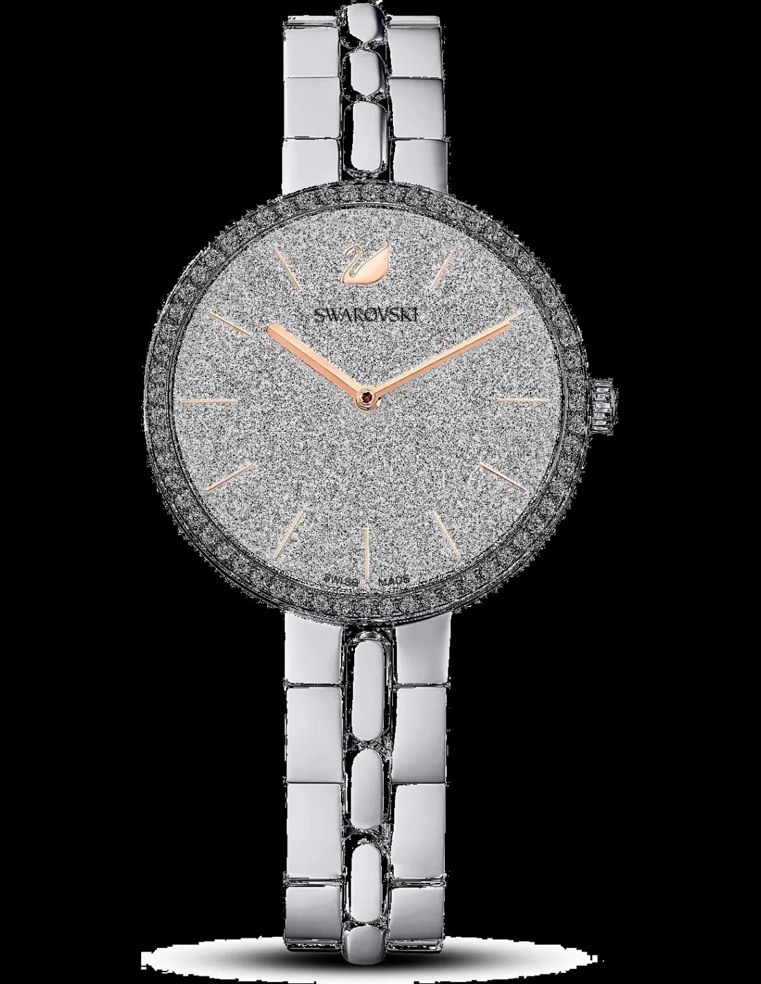 Montre Swarovski 5517807 femme cadran argent bracelet acier inoxydable