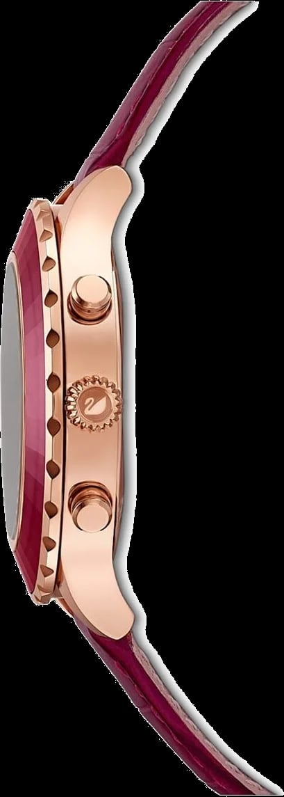 Montre Swarovski 5547642 femme verso boîtier or
