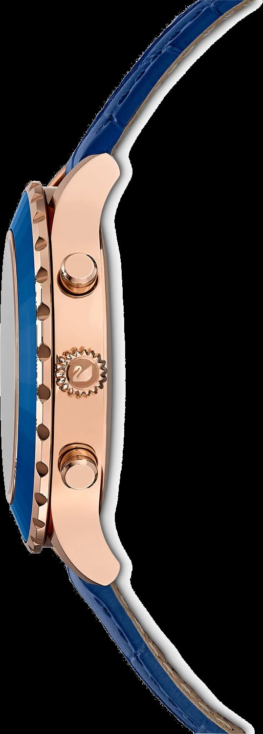 Montre Swarovski 5563480 femme détail cadran bleu