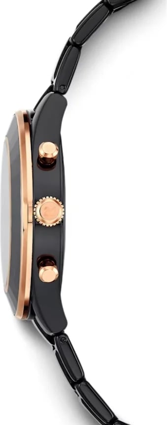 Swarovski 5610472 Octea Lux Sport Chronograph Black Metal Bracelet Women's Watch view 5