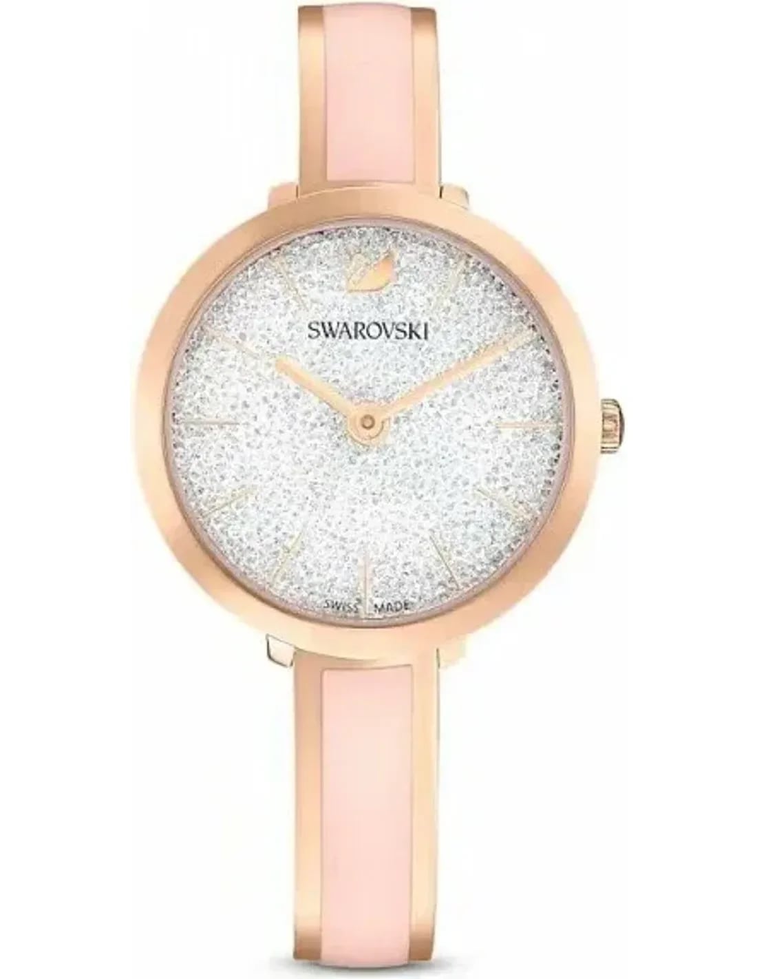 Montre Swarovski 5642221 femme cadran blanc bracelet acier inoxydable