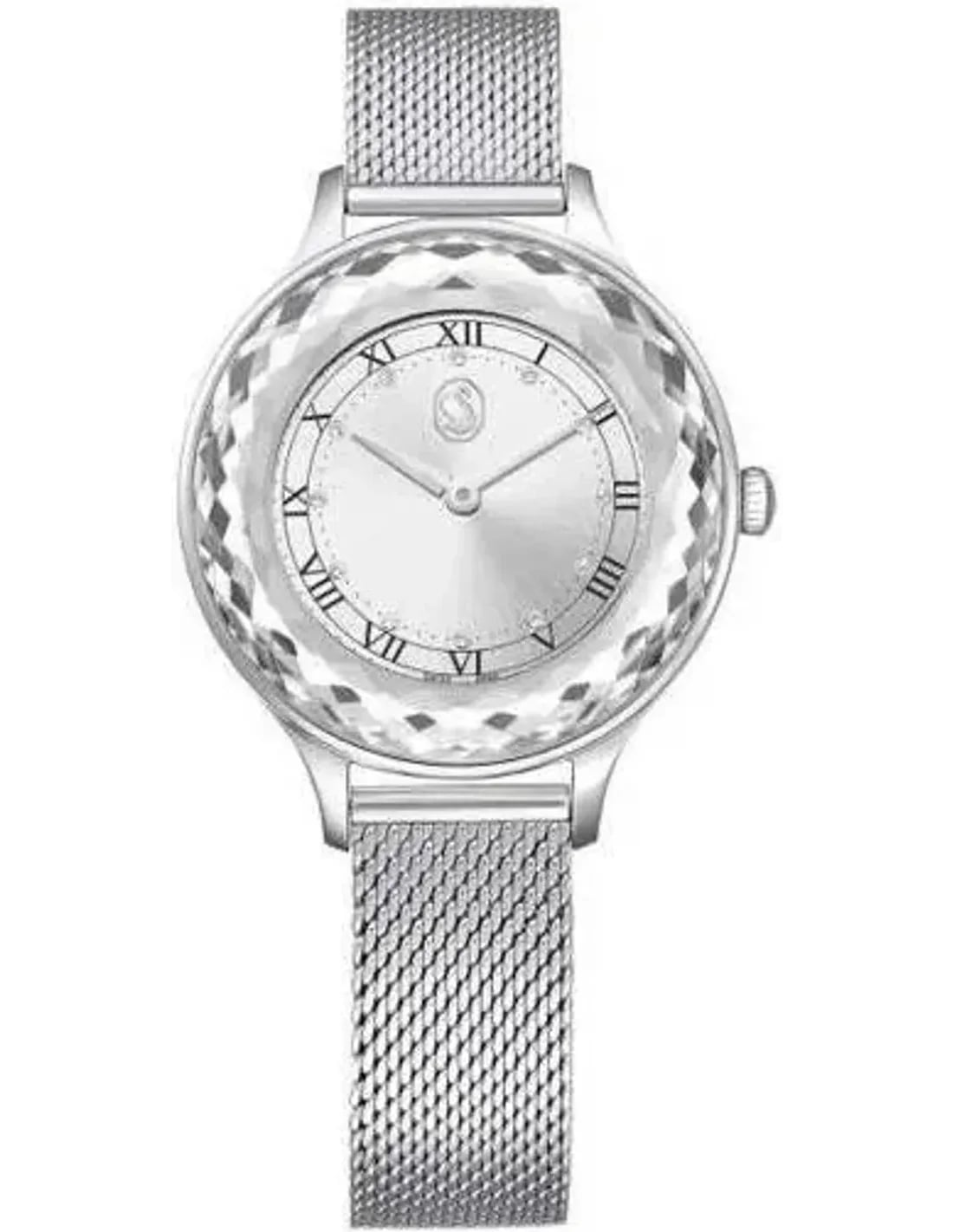 Montre Swarovski 5650039 femme cadran argent bracelet acier inoxydable