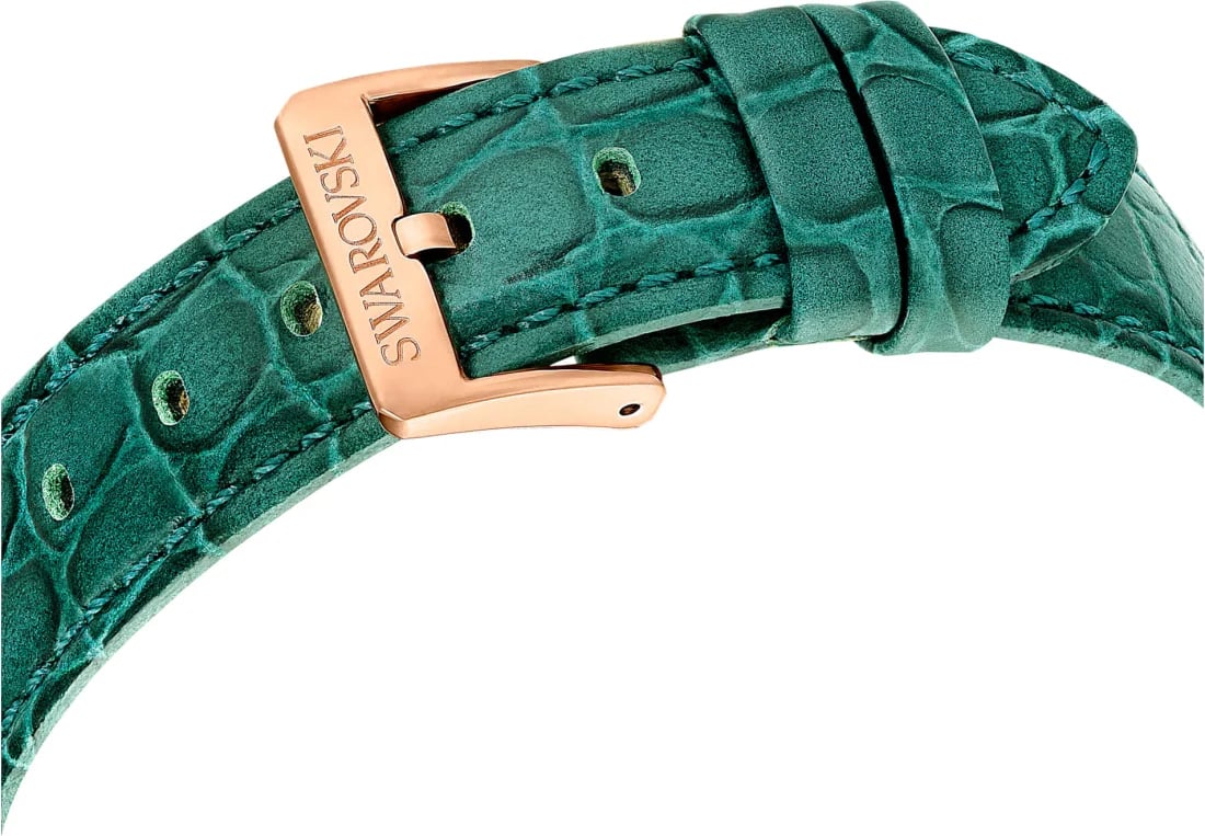 Montre Swarovski 5672931 femme détail bracelet cuir